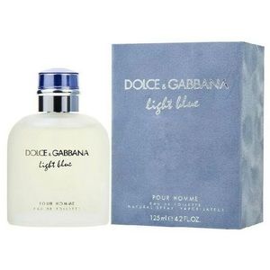 DOLCE&GABBANA Men's Light Blue Pour Homme Eau de Toilette Spray, 4.2 oz.